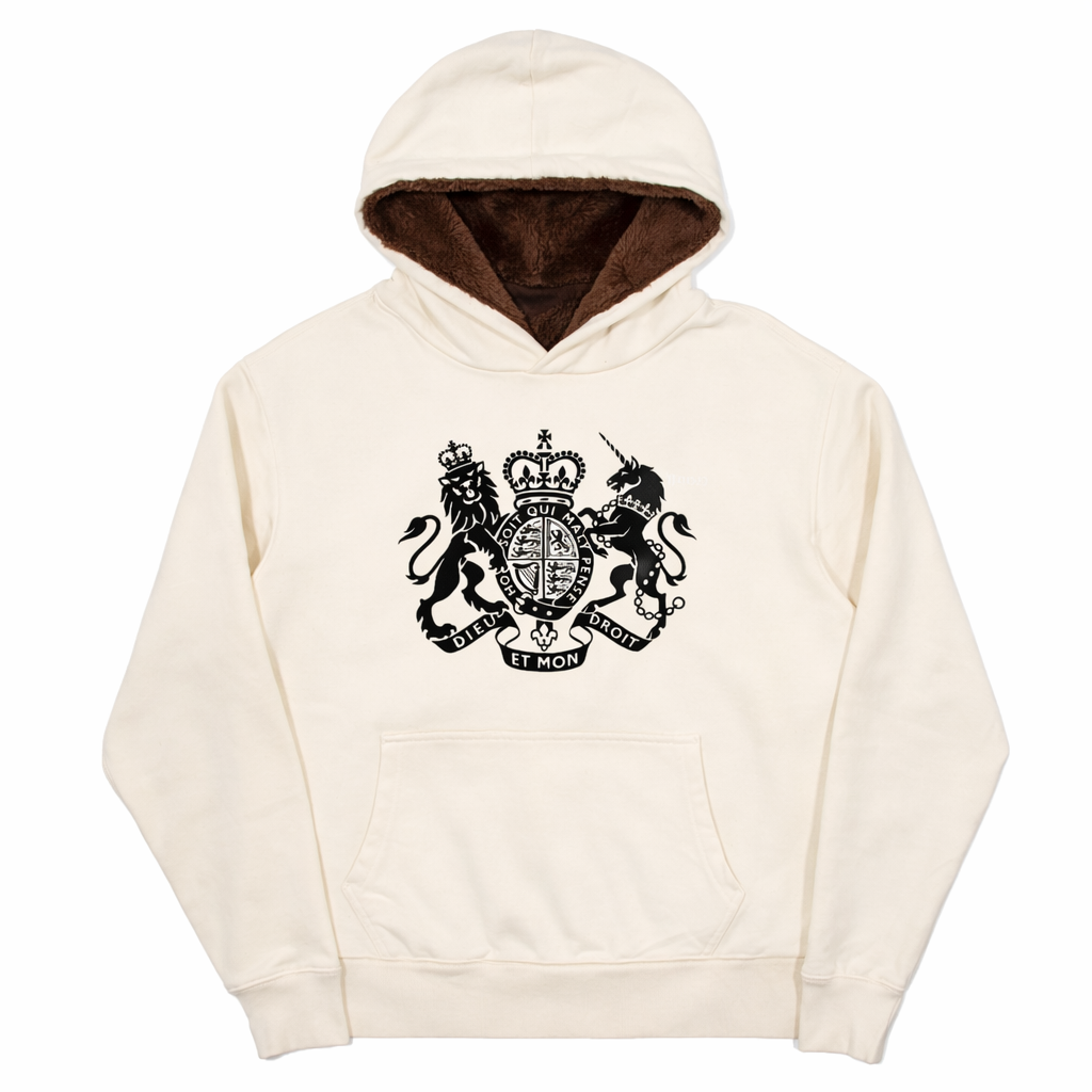 PREORDER - FLEECE HOODIE (CREAM)